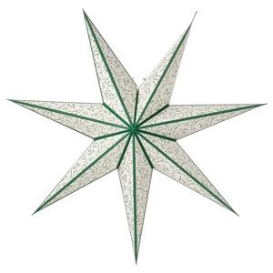 IKEA Lamp shade, leaf gold/dot pattern, 28 " NEW